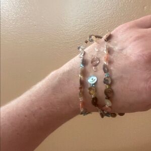 Elegant Multicolor Beaded Bracelet Set